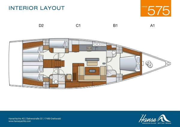 2015 HANSE 575  